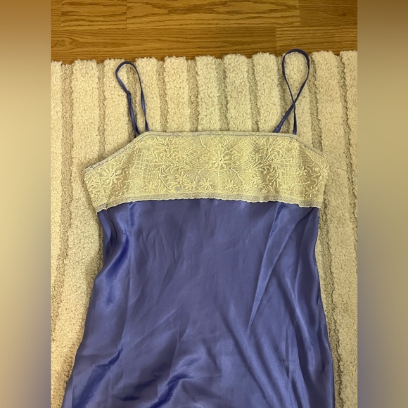 Free people Intimately Turning Heads Mini Slip NWT in periwinkle - Picture 4 of 9